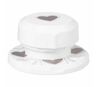 Heyda Gaufrage Espace Coeur 3, 5x3, 7 Cm,, Taille Xl, Pour Papier, Scrapbooking
