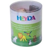 Heyda kit de timbres à motifs aminaux de zoo, en boite 204888491 G