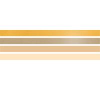 Heyda Lot de bandes pliantes pour étoiles folles Doré 1,5 x 45 cm