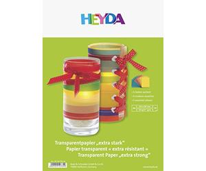 Heyda Papier transparent 204875410 - Format A4-115 g/m² - 10 feuilles