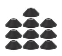 HEYDGBBZ Kit de Remplacement de boulons de siège de Toilette Robuste, 100 pièces, boulons Anti-Fuite, Pare-Chocs, rondelles Coniques pour réservoir et Installation