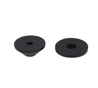 HEYDGBBZ Kit de Remplacement de boulons de siège de Toilette Robuste, 100 pièces, rondelles Coniques en Caoutchouc pour réservoirs, prévention des fuites et Installation(M6)