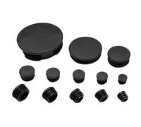 HEYDGBBZ Pieds de Meuble de Remplacement pour canapé, Armoire, Table, Chaise, Embouts de Pieds, 60 pièces, Bouchons Ronds en Plastique, Embouts de Tube, équipement, Couvercle de Tube, Bois Dur(10mm)
