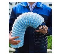 HEYDGBBZ Tuyau de Drainage français, kit perforé for Tuyau, d'arrosage gainé Tissu 7,6 cm (3 Pouces)(Long 1200cm(39.4ft))