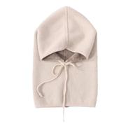 HEYDHSDC Bonnets d'hiver 100 % cachemire pour femme - 2 couches épaisses - Pour protéger un chapeau, une écharpe et un cordon de serrage, beige, Taille unique