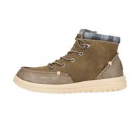 HEYDUDE Bradley Classic - Chaussures pour Hommes - Bottes avec Semelles Confortables, Walnut, 44