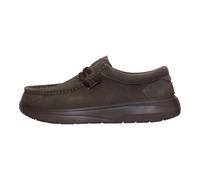 HEYDUDE Mocassin homme Wally Comf.2ku style ingénieur en daim premium Taupe 42