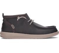 HEYDUDE Chaussures Bateau Wally Mid gripr Classic 2iv Mole Brown 44.