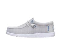 HEYDUDE Chaussures homme Wally Sox Stitch Slip-on Mocassins Gris bleu 44 EU
