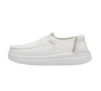 HEYDUDE Chaussures Blanches/Grises Femme Wendy Sox Blanc 41FR