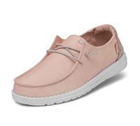 HEYDUDE Chaussures Rose Pailettée Femme Wendy Glitter Rose 40FR