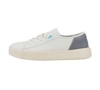 HEYDUDE Cody Canvas - Chaussures pour Hommes - Baskets avec Semelles Confortables - Style Mocassin, Atmosphere/White, 44