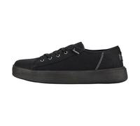 HEYDUDE Cody Canvas - Chaussures pour Hommes - Baskets avec Semelles Confortables - Style Mocassin, Black/Black, 43