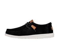 HEYDUDE Confortable Blucher Homme Wally Craft Serraje Noir Talla Numeric_42