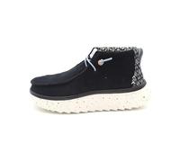 HEYDUDE Femme Wendy Peak Hi Suede Bottine, Noir, 38 EU