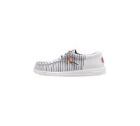 HEYDUDE Homme Wally Funk Nu Prep Mocassin, Bleu Princesse/frêne de Bois, 44 EU