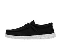 HEYDUDE Homme Wally Slub MOC Toe Shoes, Noir, 44 EU