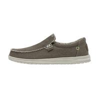 HEYDUDE - Mikka Braided - Chaussures pour Hommes - Baskets avec Semelles Confortables - Style Mocassin, Fossil, 45