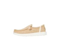 HEYDUDE - Mikka Jute - Chaussures pour Hommes - Baskets avec Semelles Confortables - Style Mocassin, Irish Cream, 46