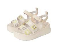 HEYDUDE Mocassins Delray en crochet avec boucle pour femme, Aigrette/lavande/multicolore, 36 EU