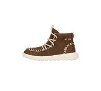 HEYDUDE Reyes Suede - Chaussures pour Femmes - Bottines avec Semelles Confortables, Espresso, 41