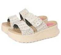 HEYDUDE Sandales - Nu-Pieds Delray Slide Surf Baja 2ug Tan/Multi 41.