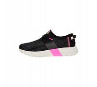 Baskets basses femmes HEYDUDE Sirocco W Sport Stripe Noir 37
