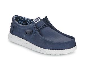 HEYDUDE Slip ons Wally Canvas in Bleu 43