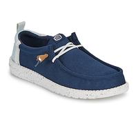 HEYDUDE Slip ons Wally Craft Linen Navy Blazer/Multi in Bleu 44