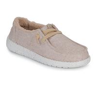 Slip ons femmes HEYDUDE WENDY WOOL COZY Beige 39