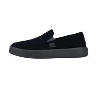 HEYDUDE Sunapee Canvas - Chaussures pour Hommes - Baskets avec Semelles Confortables - Style Mocassin, Black/Charcoal, 45