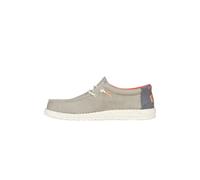 HEYDUDE Wally Break Hay Day - Chaussures pour Hommes - Baskets avec Semelles Confortables - Style Mocassin, Grey, 40