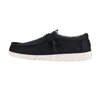 HeyDude - Wally Canvas - Baskets - EU 41 - black / white