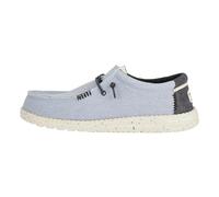 HEYDUDE Wally Coastline Jute - Chaussures pour Hommes - Baskets avec Semelles Confortables - Style Mocassin, Stone White, 44