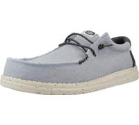 HEYDUDE Wally Coastline Jute - Chaussures pour Hommes - Baskets avec Semelles Confortables - Style Mocassin, Stone White, 43
