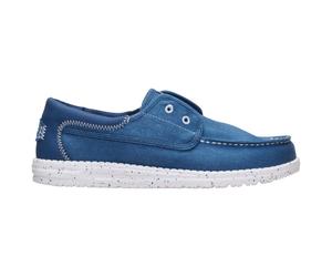 HeyDude - Wally Cru Stretch Canvas - Baskets - EU 44 - ensign blue / multi