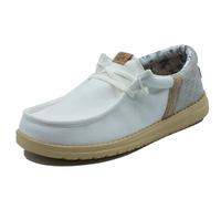 HEYDUDE Wally Funk Chaussure de voyage d'été légère pliable pour homme avec lacets élastiques facile à porter, Blue Multi, 45 EU