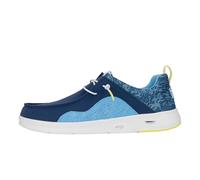 HEYDUDE Wally Hey2O Mesh, Chaussures pour homme, mocassins à enfiler, confortables et légers, Bleu sargasse/bleu d'Alaska, 41 EU