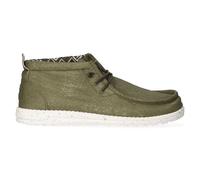 HEYDUDE Wally Mid Canvas Chaussures basses pour hommes Olive taille 41