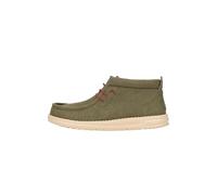 HEYDUDE Wally Mid Grip Workwear - Chaussures pour Hommes - Bottes avec Semelles Confortables
