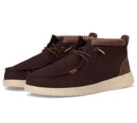 HEYDUDE Wally Mid GripR Vin Classic pour homme, Marron taupe/marron centre-ville, 44 EU