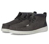 HEYDUDE Wally Mid GripR Vin Classic pour homme, Noir huître/noir, 44 EU