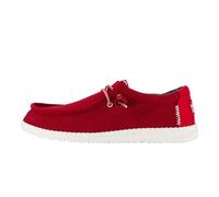 HEYDUDE Wally Sport Mesh Shoe Dark Red