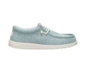 HeyDude - Wally Stretch Jersey - Baskets - EU 42 - seafoam