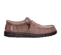 HeyDude - Wally Stretch Sox - Baskets - EU 42 - deep taupe/mole brown
