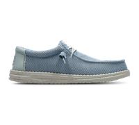 HEYDUDE Wally Stretch Sox Homme - Baskets, Bleu - Pointure 42 - Toile Blue 42