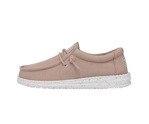 HEYDUDE Wally Youth Slub Canvas MOC Toe ShoesGarçon