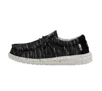 HEYDUDE Wally Youth Stretch MOC Toe Shoes, Noir, 37 EU