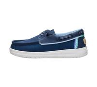 HEYDUDE Wells Classic pour homme (petit enfant/grand enfant), bleu marine, 30 EU