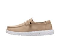 HEYDUDE Wendy Canvas - Baskets pour Femme - Chaussons avec Semelles Confortables - Style Mocassin - Rose Digitale, 38